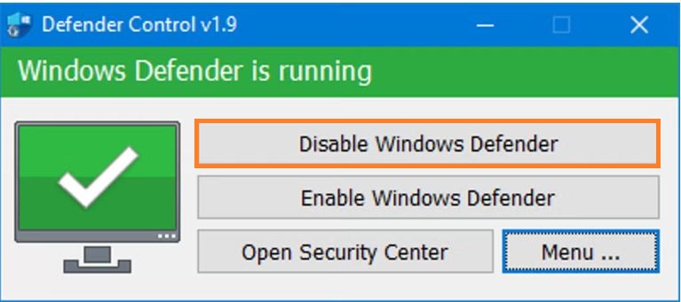 Defender Control